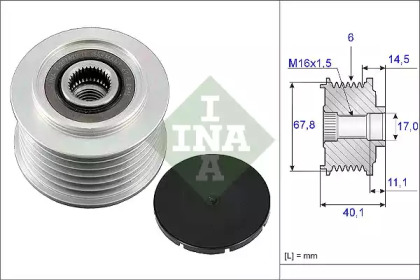 Механизм свободного хода INA 535 0052 10