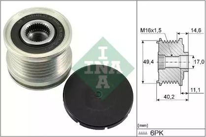 Механизм свободного хода INA 535 0124 10