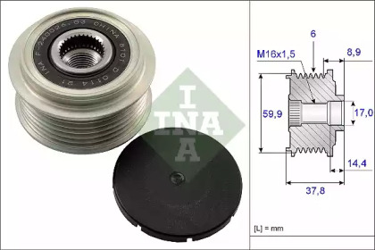 Механизм свободного хода INA 535 0135 10