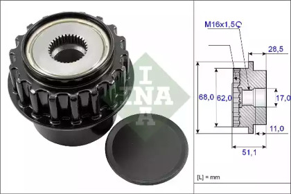 Механизм свободного хода INA 535 0175 10