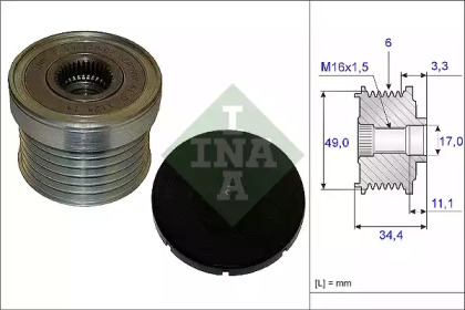 Механизм свободного хода INA 535 0183 10