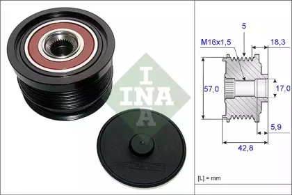 Механизм свободного хода INA 535 0191 10