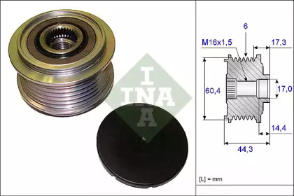 Механизм свободного хода INA 535 0207 10