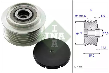 Механизм свободного хода INA 535 0250 10