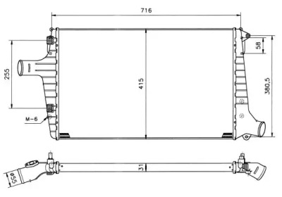 Теплообменник NRF 30118