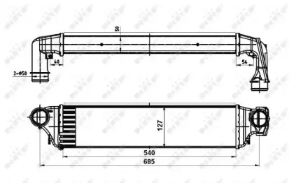 Теплообменник NRF 30119A