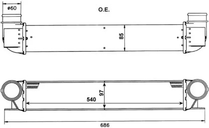 Теплообменник NRF 30129