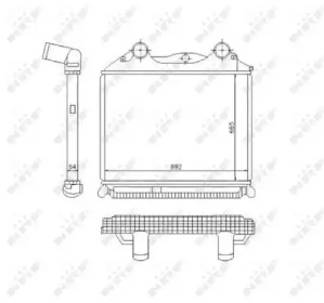 Теплообменник NRF 30204