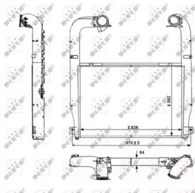 Теплообменник NRF 30223