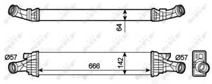 Теплообменник NRF 30289