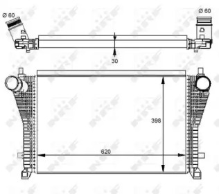 Теплообменник NRF 30291