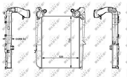 Теплообменник NRF 30298