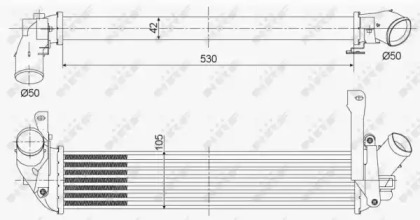 Теплообменник NRF 30353