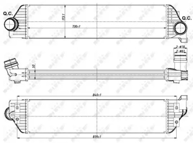 Теплообменник NRF 30358