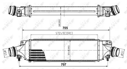 Теплообменник NRF 30780