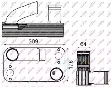 Теплообменник NRF 31245