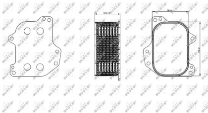 Теплообменник NRF 31267