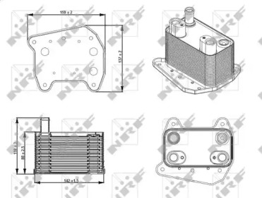 Теплообменник NRF 31276