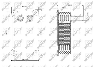 Теплообменник NRF 31294