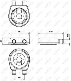 Теплообменник NRF 31303