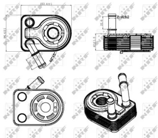 Теплообменник NRF 31311