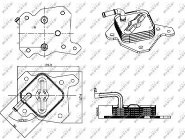 Теплообменник NRF 31317