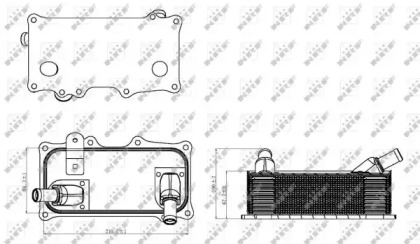 Теплообменник NRF 31318