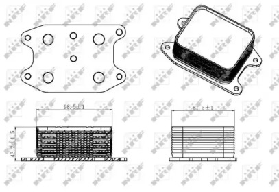 Теплообменник NRF 31329