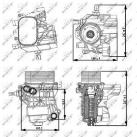 Теплообменник NRF 31356