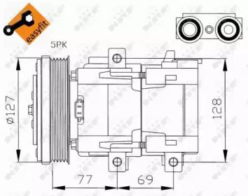 Компрессор NRF 32061