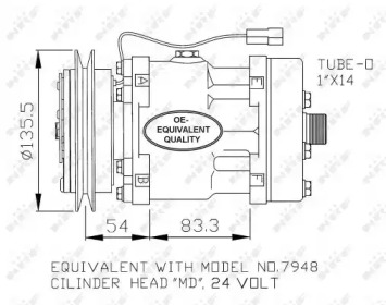 Компрессор NRF 32074