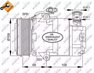 Компрессор NRF 32083