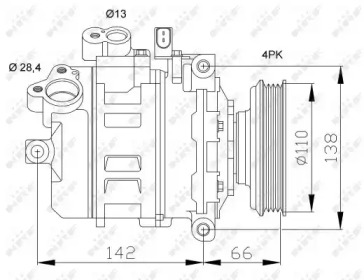 Компрессор NRF 32106G