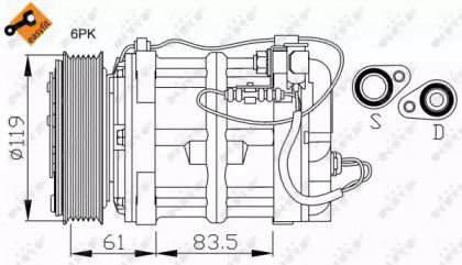 Компрессор NRF 32108