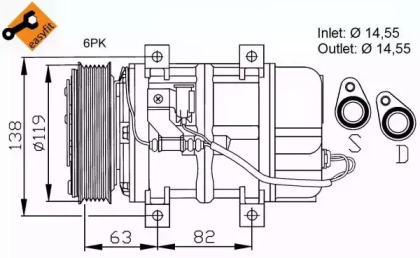 Компрессор NRF 32109G