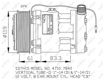 Компрессор NRF 32132G