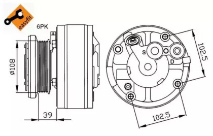 Компрессор NRF 32209G