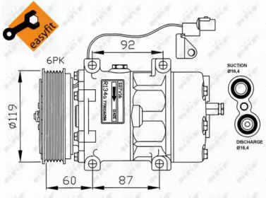 Компрессор NRF 32210G