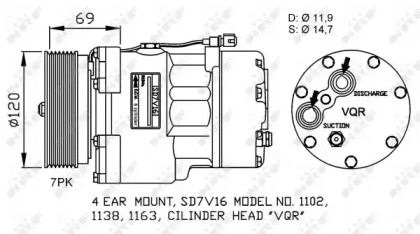 Компрессор NRF 32228G