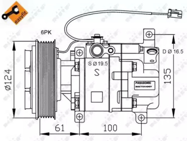 Компрессор NRF 32233G