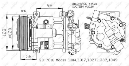 Компрессор NRF 32239G