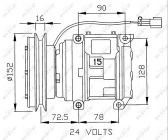 Компрессор NRF 32243G