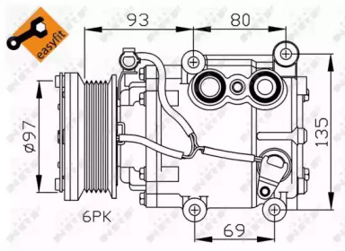 Компрессор NRF 32247G