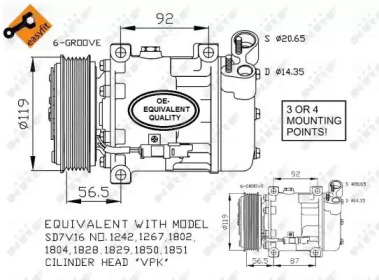 Компрессор NRF 32270