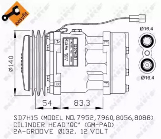 Компрессор NRF 32274G