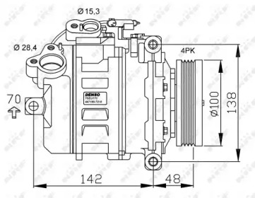 Компрессор NRF 32433G