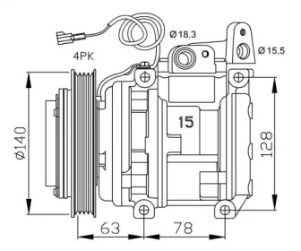 Компрессор NRF 32450G