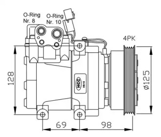 Компрессор NRF 32471G