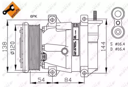 Компрессор NRF 32484