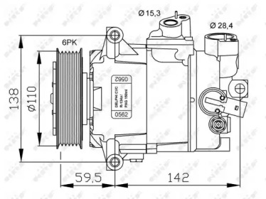 Компрессор NRF 32500G